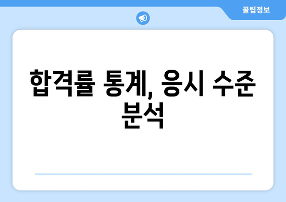 합격률 통계, 응시 수준 분석