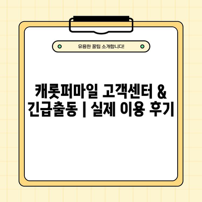 캐롯퍼마일 자동차보험| 고객센터, 긴급출동, 플러그 단점 후기 총정리 | 캐롯, 자동차 보험, 클리앙