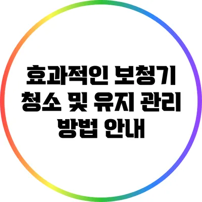 효과적인 보청기 청소 및 유지 관리 방법 안내