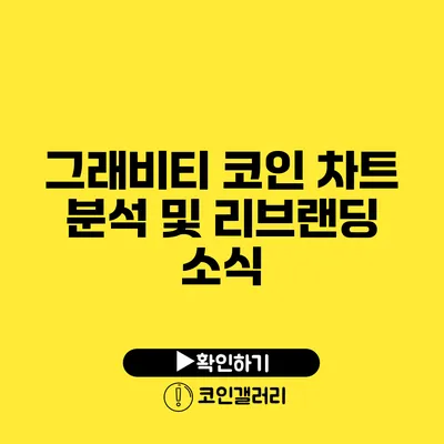 그래비티 코인 차트 분석 및 리브랜딩 소식