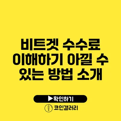 비트겟 수수료 이해하기: 아낄 수 있는 방법 소개