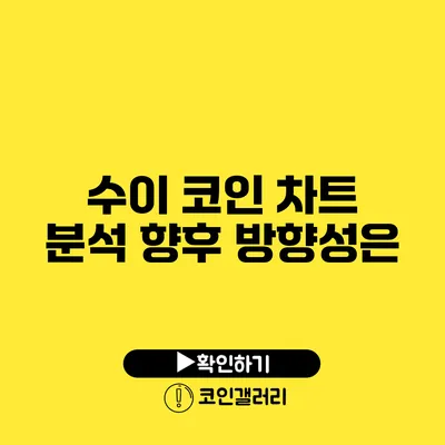 수이 코인 차트 분석: 향후 방향성은?