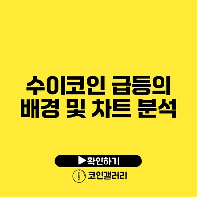 수이코인 급등의 배경 및 차트 분석